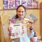 Вихованки майстерні бісероплетіння прийняли участь у фестивалі-конкурсі онлайн і стали переможницями