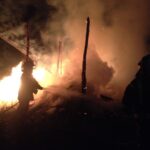 В селі Івот горів сарай