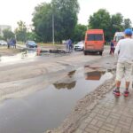 Страшна аварiя на перехрестi вулиць Марата та Короленко (Фото)